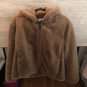 Vince Faux Fur Jacket size L